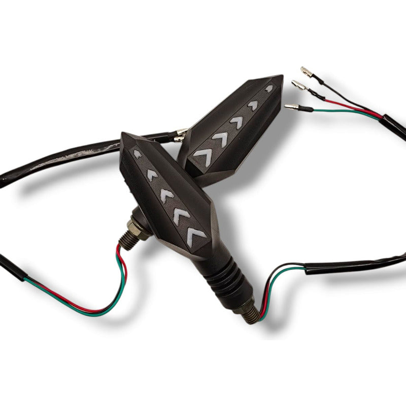 Par Direccionales Led Universales Para Motocicleta