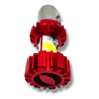 Foco C06/ba20d Led Cob 8 Caras Para Motos 12-80v 32w 6500kv Derecho/pasajero