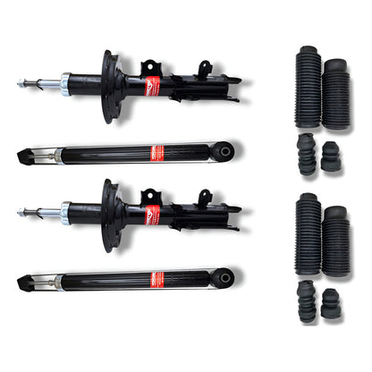 Kit Amortiguadores Del, Tras, Con Gomas Grand I-10 15-22