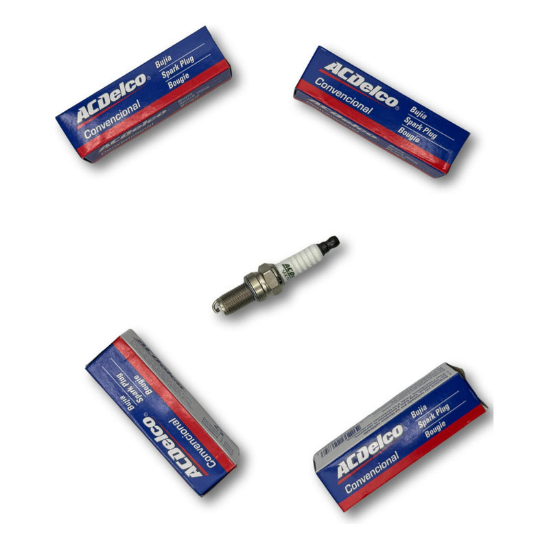 4 Bujías Aveo Beat Sonic Spark Tornado Van Original