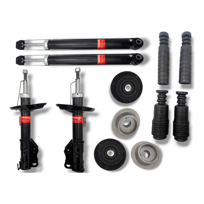 Jgo. 4 Amortiguadores C/bases Y Gomas Gm Onix 1.0 1.2l 20/24