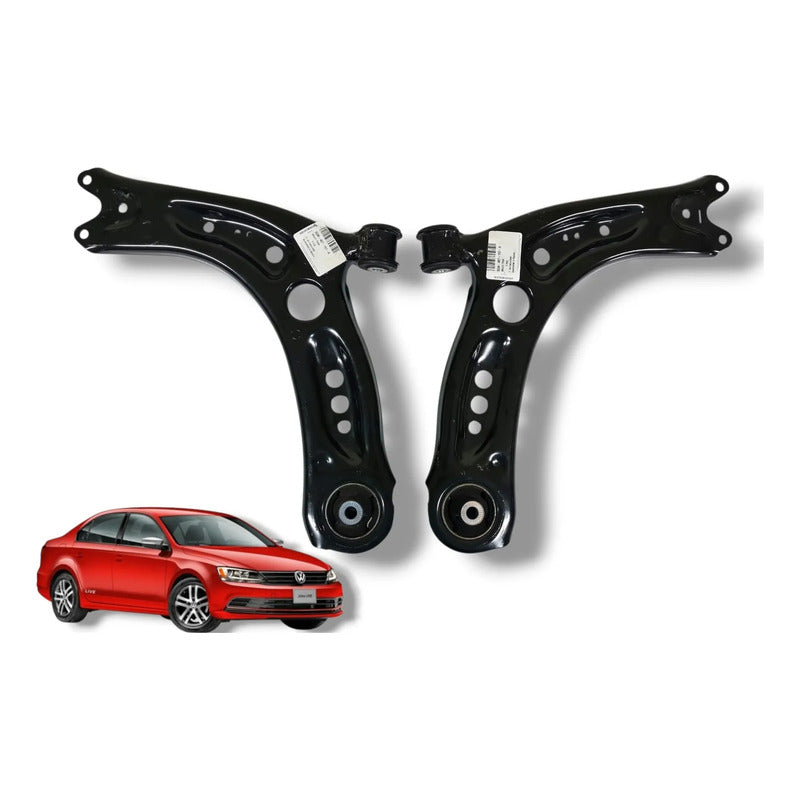 Kit 2 Horquillas Brazos Suspension Jetta A7 19-25 Original