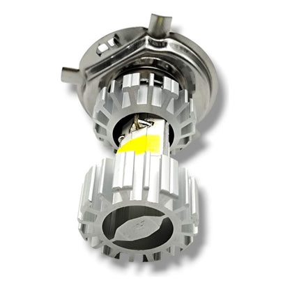Foco Para Moto Led H4 Luz Alta/baja 6500k 12-80v 32 Watts