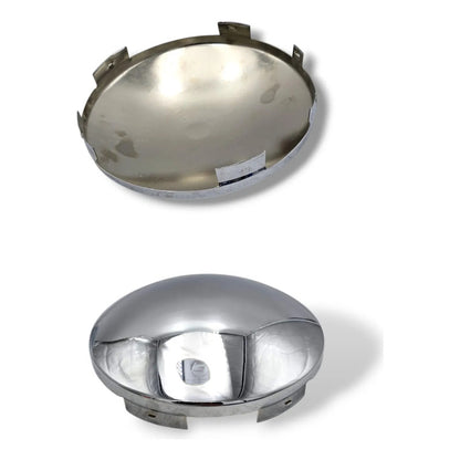 Par Tapas De Masa Delantera Reforzada Universal Para Camion Plateado