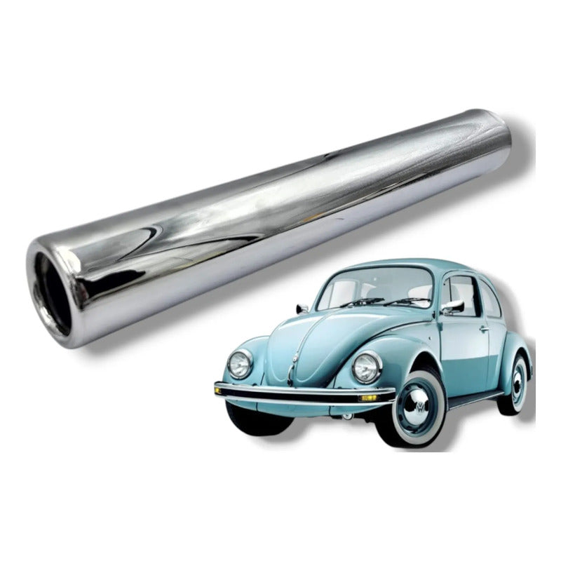 Tubo De Escape Para Vw Sedan Vocho Brazil Original Plateado