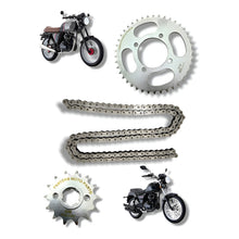 Kit De Arrastre Reforzado Italika  Rc150 Rc200 Spitfire Cromado