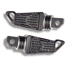 Par Posapies Para Moto Univesal Negro  Premium