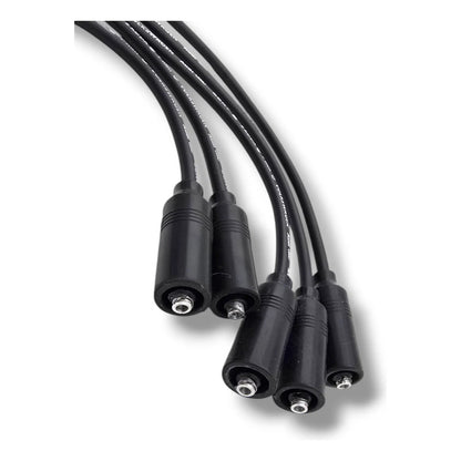 Cables De Bujias Vw Pointer 1998-2004 1.8 Lts Originales Negro