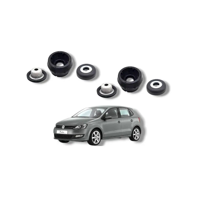 Par De Bases De Amortiguador C/tapa Vw Vento, Polo, Gol.