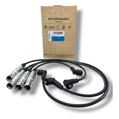 Cable De Bujías Vw Golf / Jetta A4 2.0l Clasico Originales Negro