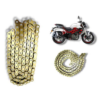 Cadena De Tracción  Dorada Reforzada 525hox116ld Benelli 525