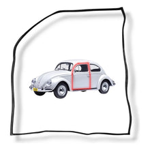 Empaque Hule Puerta Izquierda Vw Sedan Vocho Original Brazil