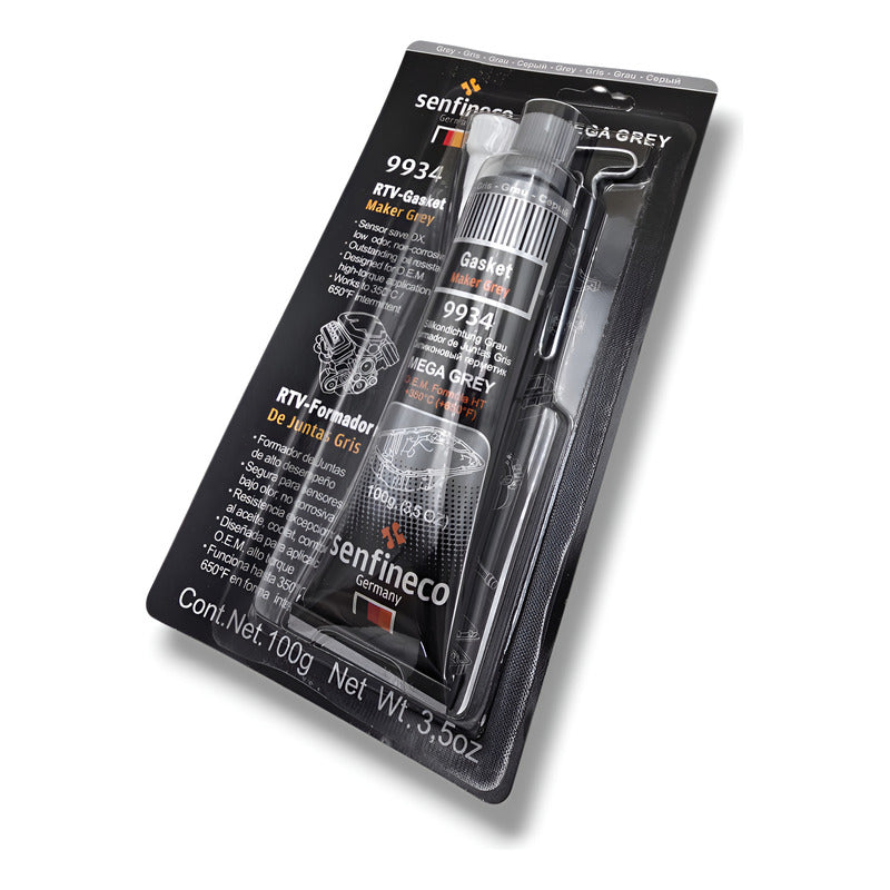 Silicon Automotriz Alta Temperatura Gris 100g Germany Oem