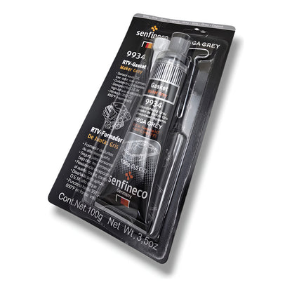 Silicon Automotriz Alta Temperatura Gris 100g Germany Oem