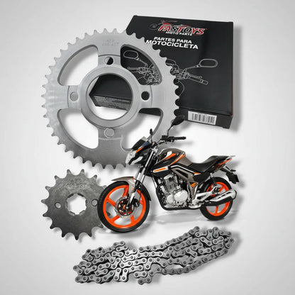 Kit De Arrastre  Italika Fiera 250 18/19, Ft180 13/20, Ft200 Negro