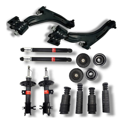 Kit 4 Amortiguadores Bases Goma Horquillas Spark 1.2l 11/17