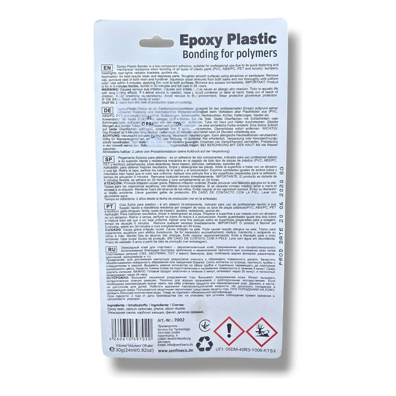 Pegamento Epoxidico Para Plasticos Aleman Original