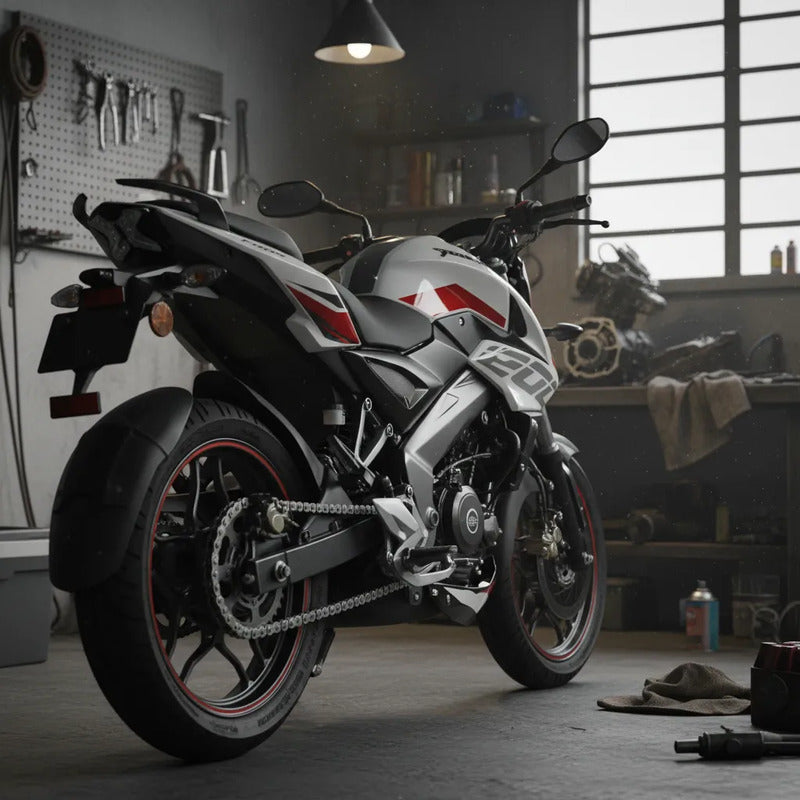 Kit De Arrastre Bajaj Pulsar Ns 200, Pulsar As 200 Negro