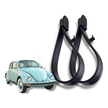 Par Asideros De Gota Negro Con Gancho Vocho Sedan Original Negro
