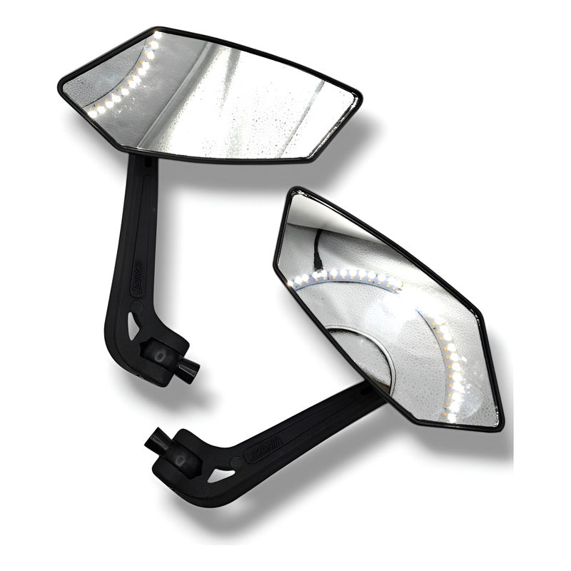 Espejos Deportivos Para Motos Universal C/adaptadores