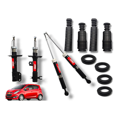 Amortiguadores Original Spark Beat 10-17 1.2 Aumentos Gomas