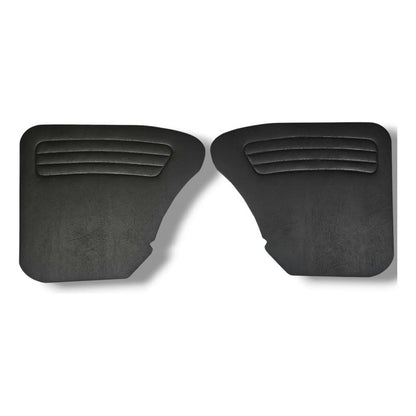 Juego Tapas Puerta Vocho 1600 Con Bolsas Originales Brazil Negro