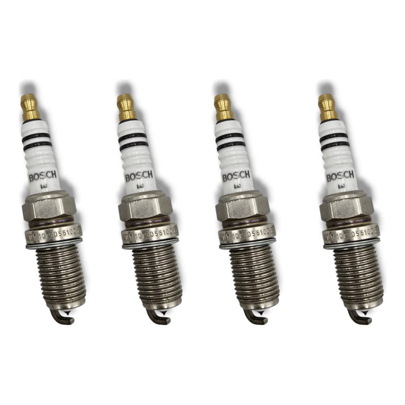 4 Bujias Encendido Platino Vw Jetta Bora Golf Polo Original