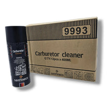 Caja 12pz Carbuclean Carbuklin 400ml Calidad Equipo Negro