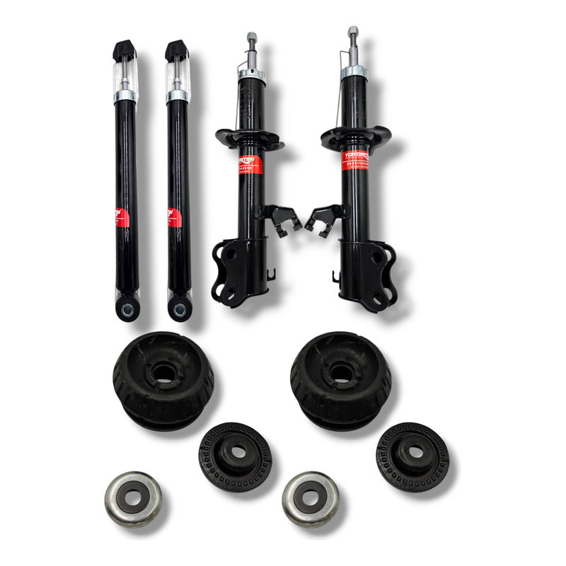 4 Amortiguadores Versa , March 11-17 C/ Bases Delanteras