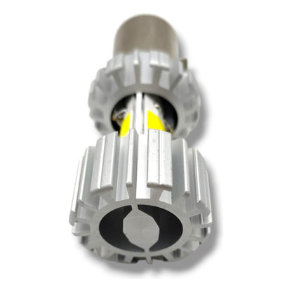 Foco C06/ba20d Led Cob 8 Caras Para Motos 12-80v 32w 6500kv Izquierdo/conductor