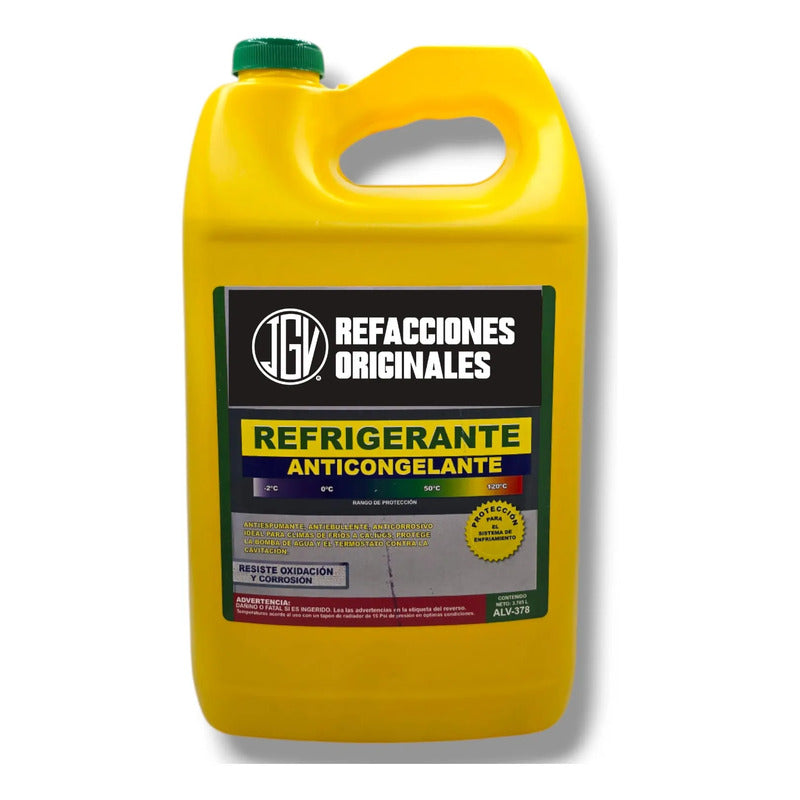 Anticongelante Refrigerante Verde Galón 3.78l Listo Usar Verde