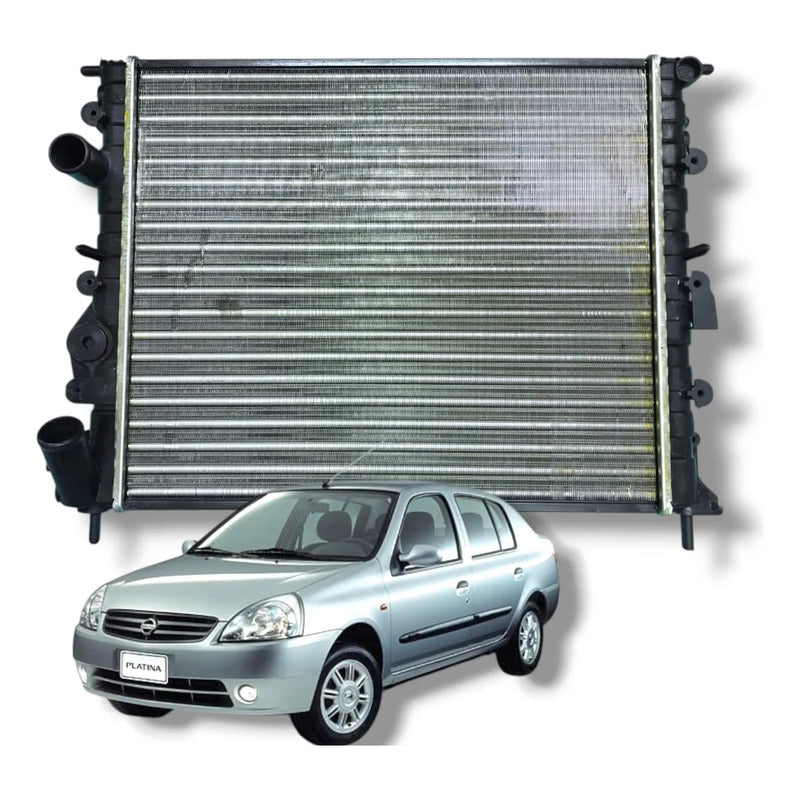 Radiador De Agua De Platina Aprio Kango Megane Original