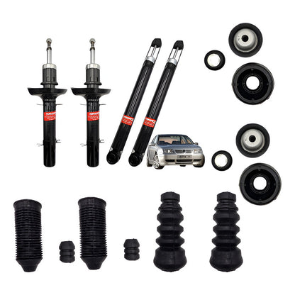 4 Amortiguadores ,bases,gomas Jetta A4 00/08, Clasico 08/15
