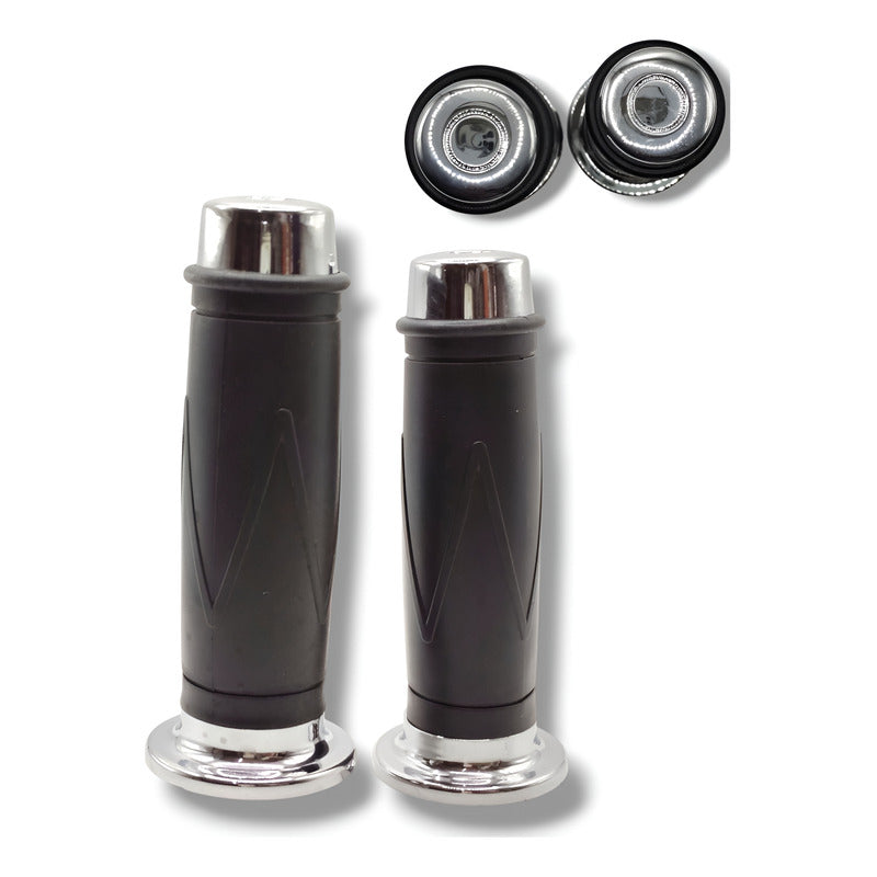 Puños Moto Universales Premium Negro