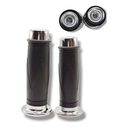 Puños Moto Universales Premium Negro