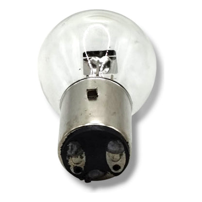 Paquete 10pzas Foco Para Motos Bombillo Base Ba20d 12v 35w