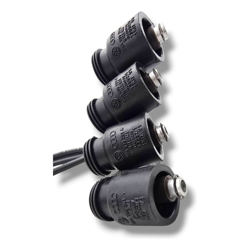 Cable De Bujías Vw Golf / Jetta A4 2.0l Clasico Originales Negro