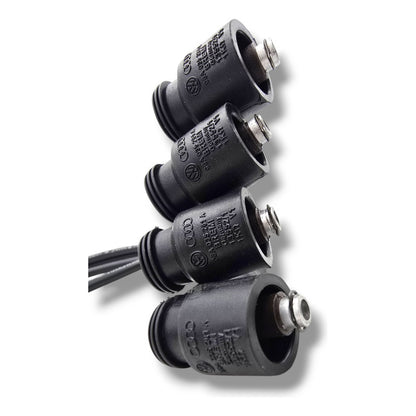 Cable De Bujías Vw Golf / Jetta A4 2.0l Clasico Originales Negro