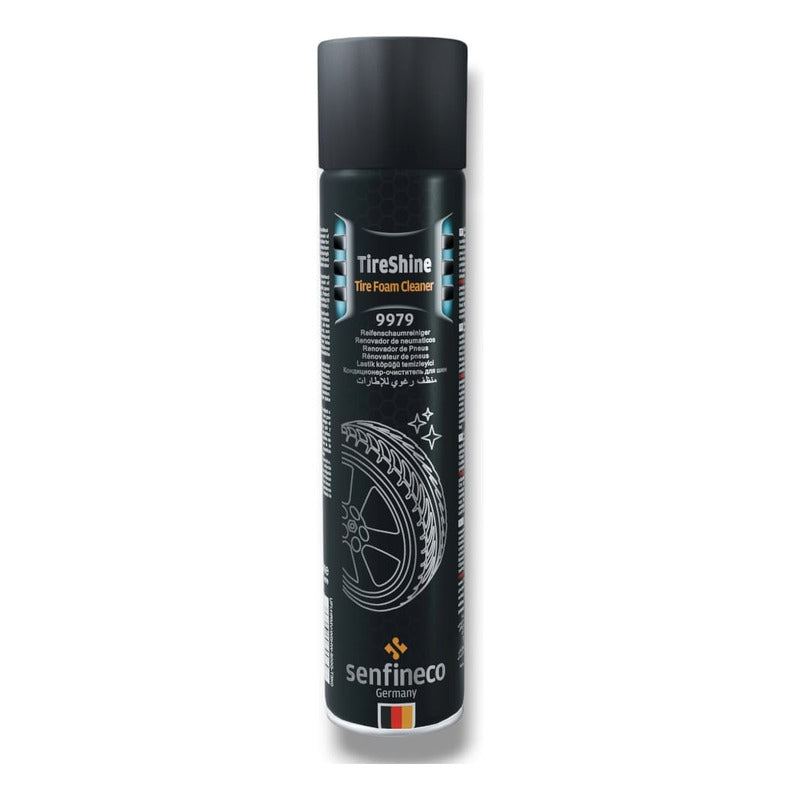 Abrillantador De Neumaticos En Espuma 650ml Aleman Negro
