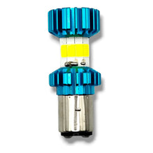 Foco C06/ba20d Led Cob 8 Caras Para Motos 12-80v 32w 6500kv