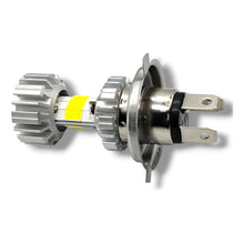 Foco Para Moto Led H4 Luz Alta/baja 6500k 12-80v 32 Watts H4 Plateado Blanco Frío