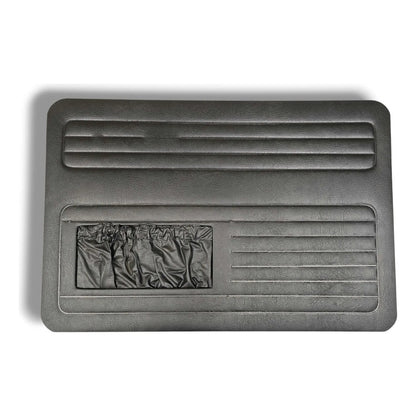 Juego Tapas Puerta Vocho 1600 Con Bolsas Originales Brazil Negro