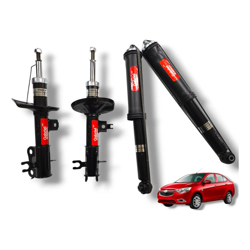 Kit 4 Amortiguadores Original Chevrolet Aveo 2019-2021 1.5