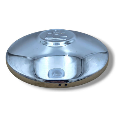 Jgo De 4 Polveras (tapón) Vw Logo Wolfsburg Para Vocho 1600 Plateado