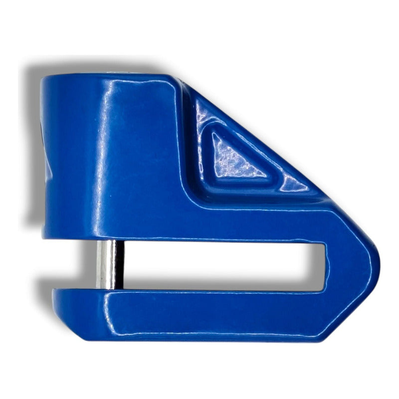 Candado Seguro Antirrobo Disco Freno Premium Azul