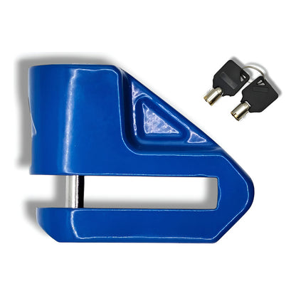 Candado Seguro Antirrobo Disco Freno Premium Azul