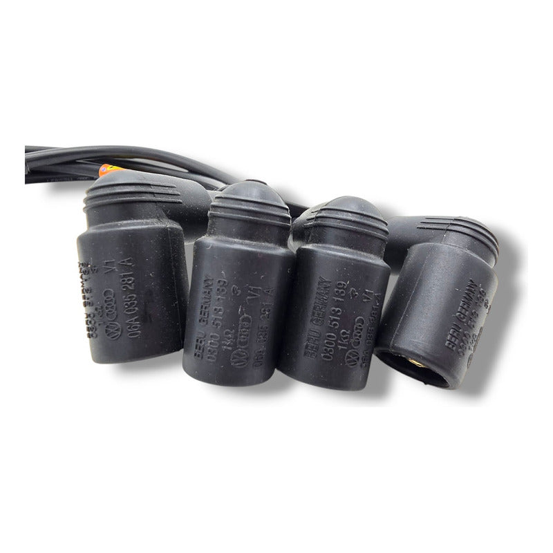 Cable Bujías Vw Polo Ibiza Audi A1 1.2tsi Originales Premium Negro