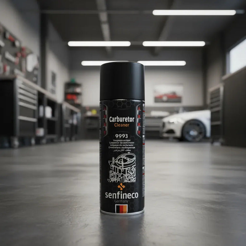 Caja 12pz Carbuclean Carbuklin 400ml Calidad Equipo Negro