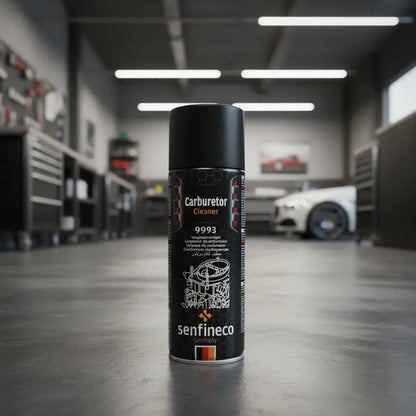 Caja 12pz Carbuclean Carbuklin 400ml Calidad Equipo Negro