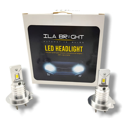 Foco Led H7 Sin Ventilador 12 Voltios 16w 1800lm H7 Blanco Blanco Frío